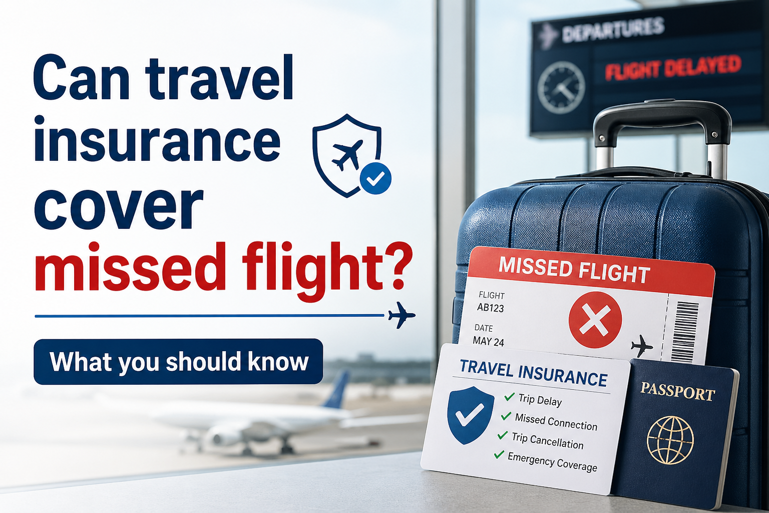 travel insurance missed flight