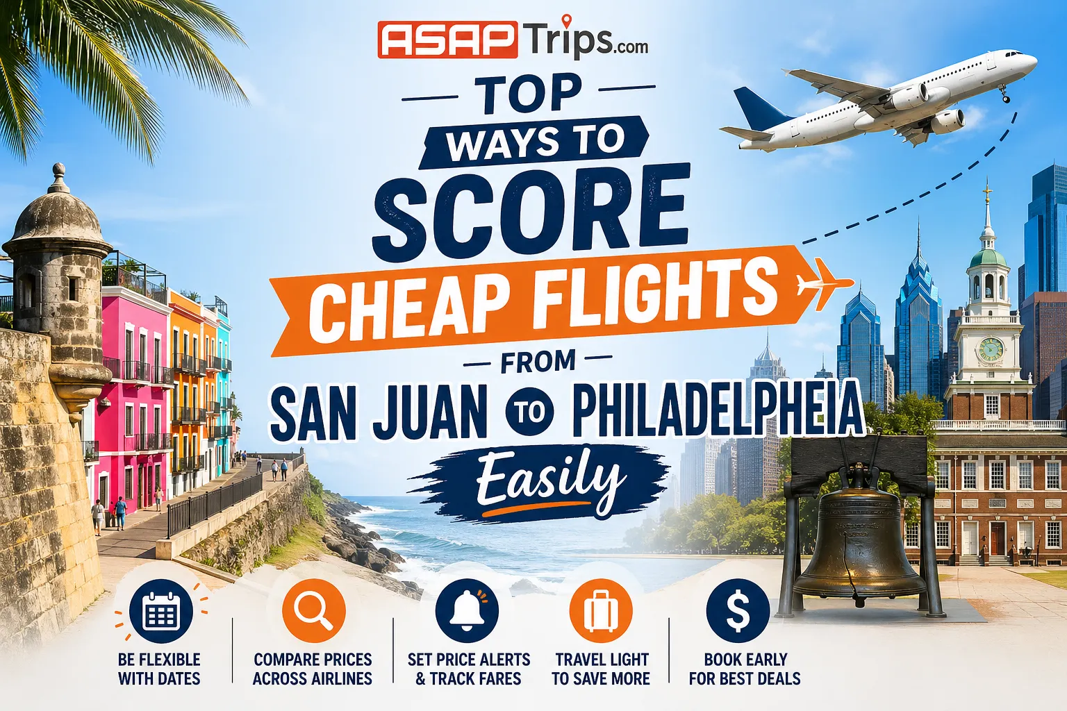 Cheap flights San Juan to Philadelphia