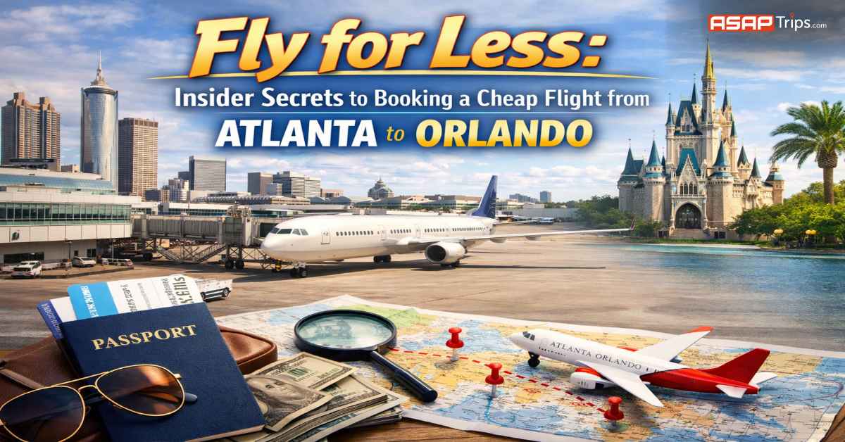 Cheap Flight from Atlanta to Orlando