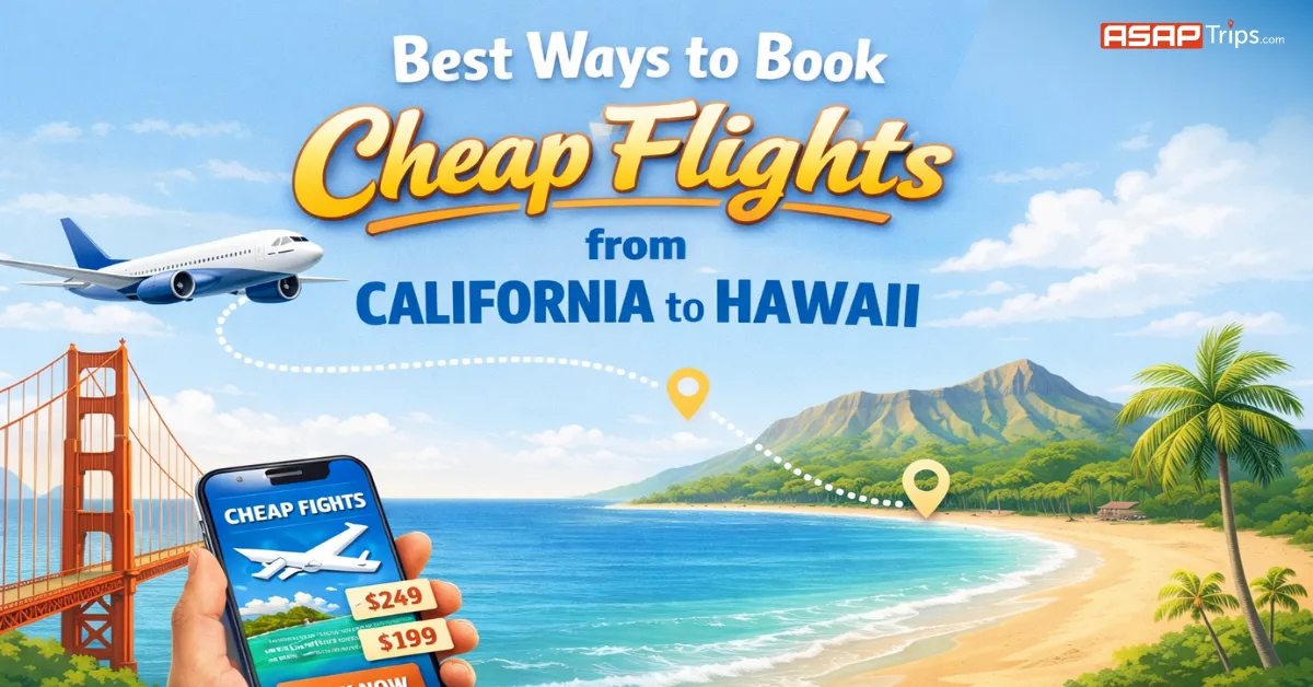 Cheap flights California to Hawaii
