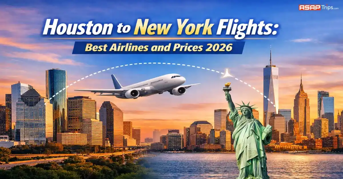 houston to new york flights