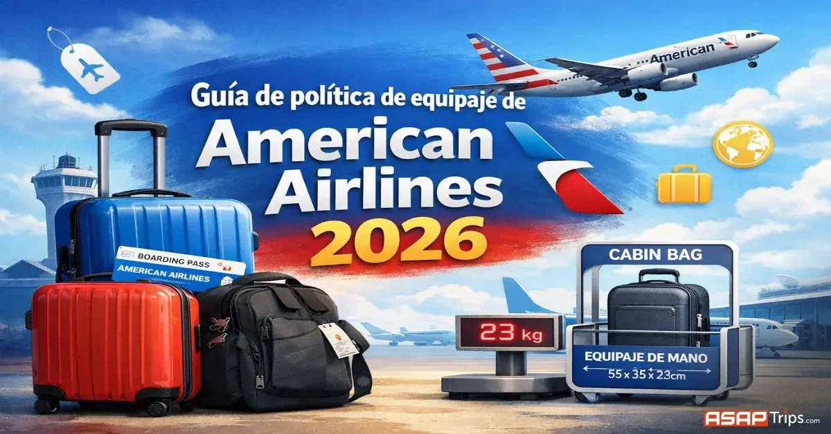 política de equipaje de American Airlines