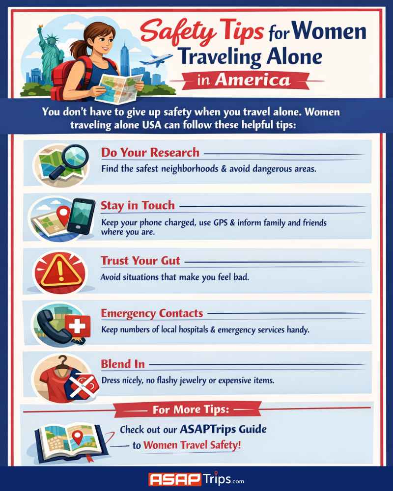 Safety Tips for Women Traveling Alone