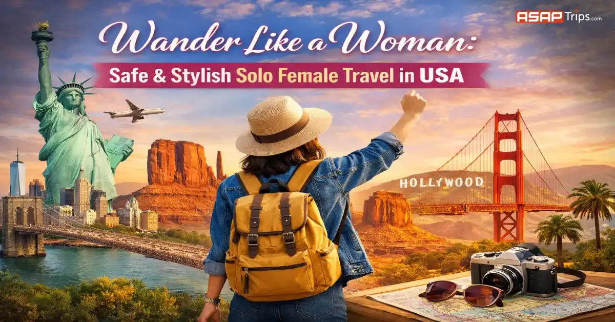 solo female travel in USA