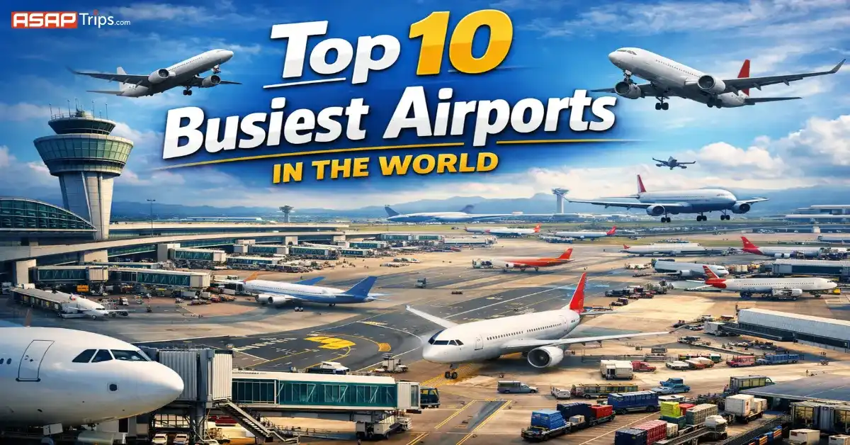 Top 10 Busiest airports in the world