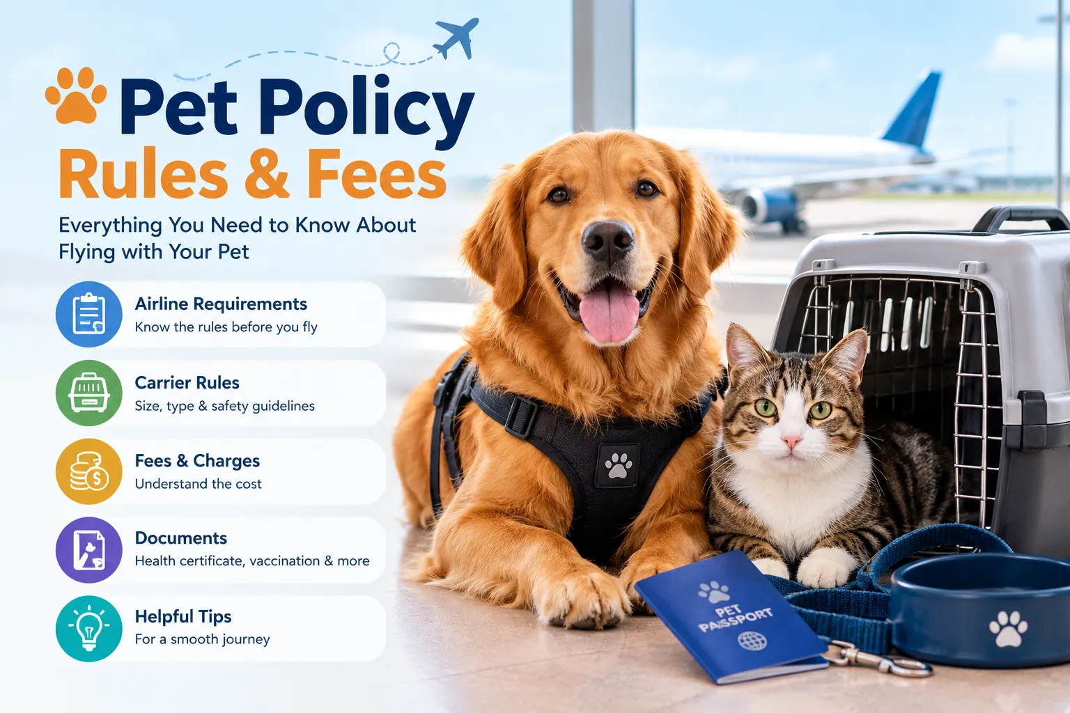 Pet policy rules fees