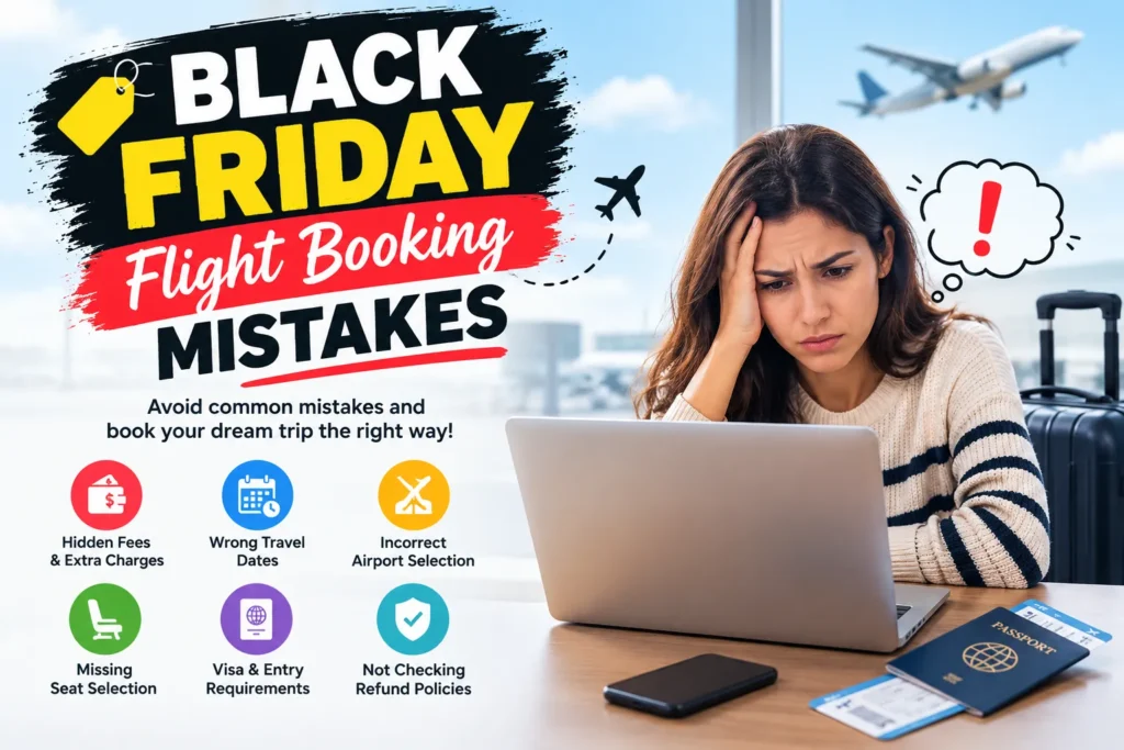 Black Friday flight booking mistakes
