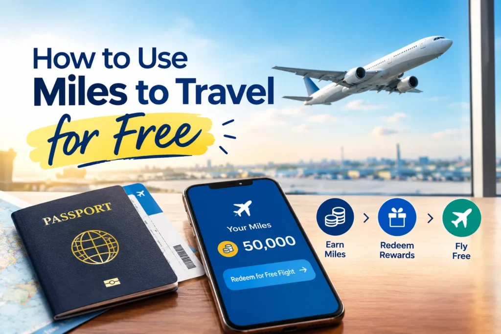 how to use miles to travel for free