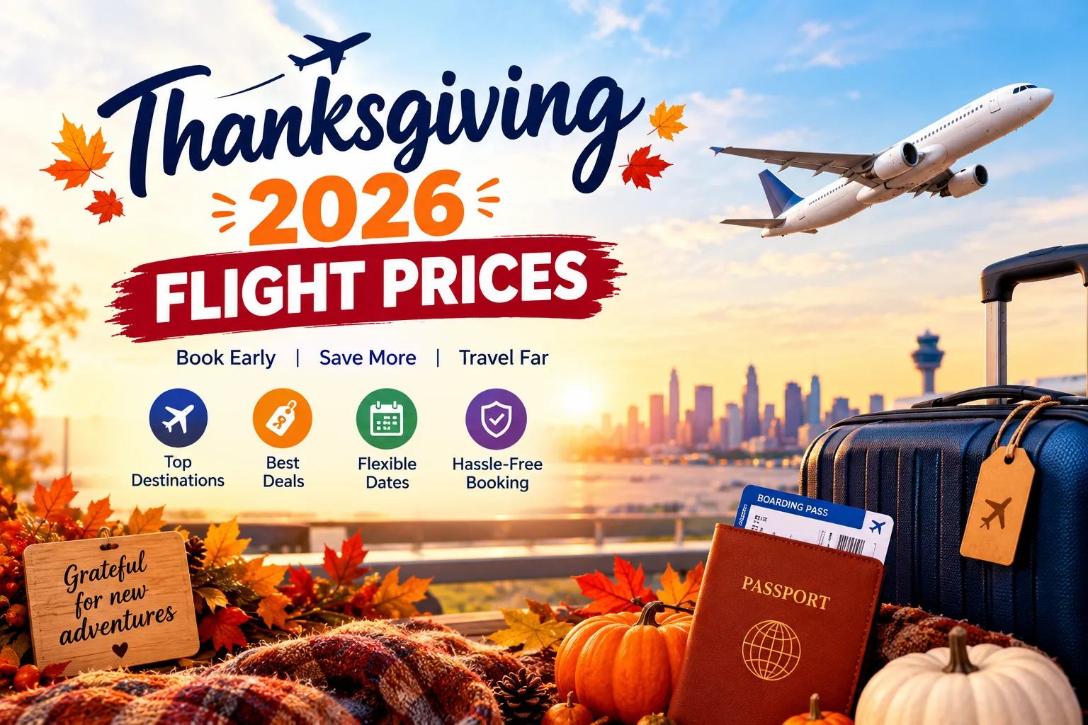 Thanksgiving 2026 flight prices